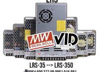  Bộ nguồn Meanwell seri LRS - Chính Hãng 100% - Bảo Hành Dài Hạn 18T