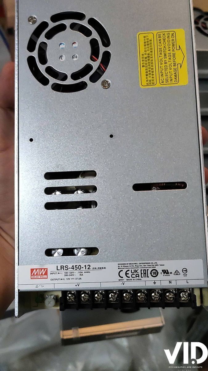 Meanwell LRS-450-12