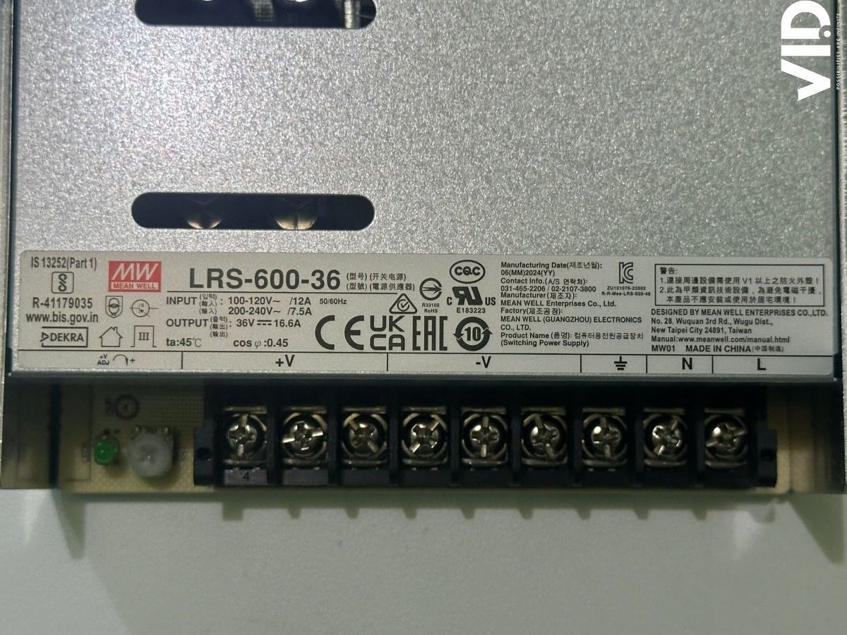 Nguồn meanwell LRS-600-36