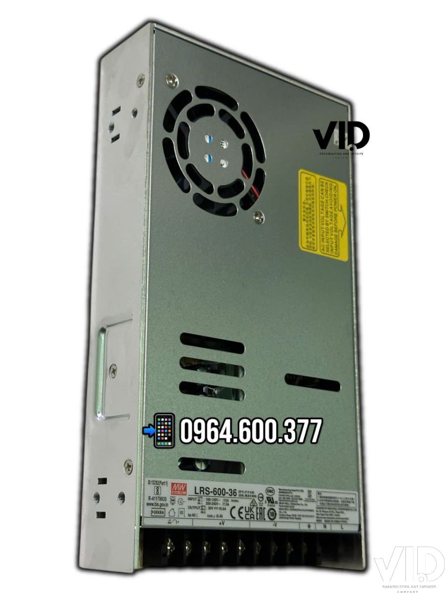 Nguồn meanwell LRS-600-36