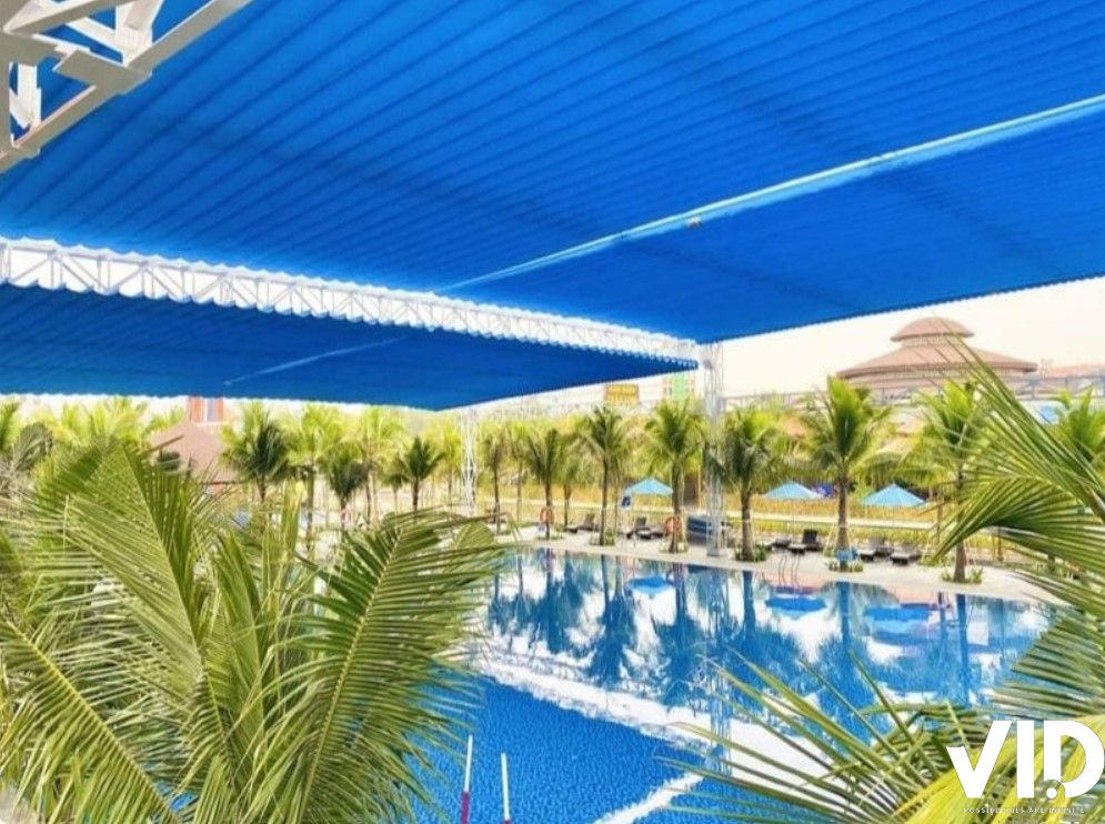 Mái xếp hồ bơi