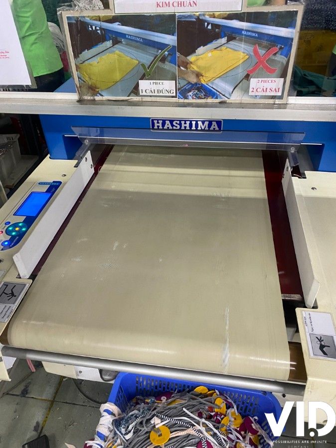 Máy Dò Kim Hashima trong nhà máy