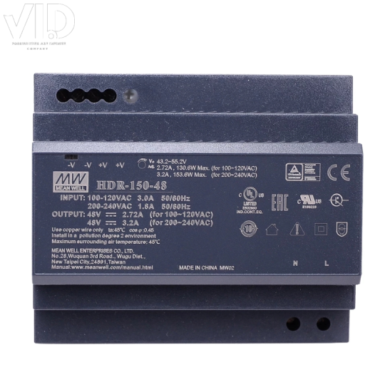 Bộ nguồn meanwell HDR-150-48