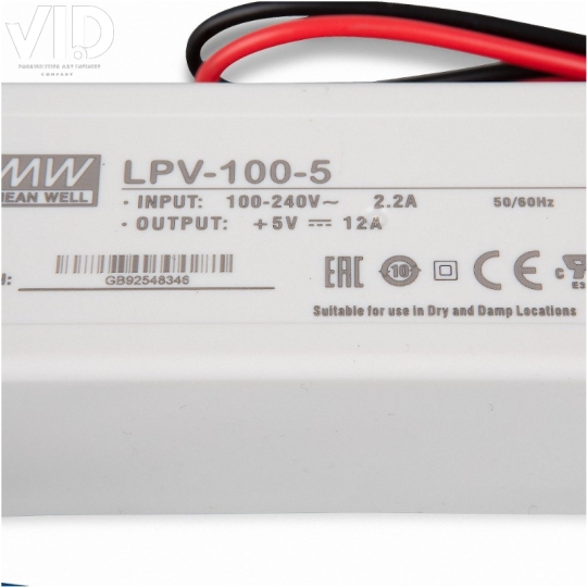 Bộ nguồn meanwell LPV-100-5