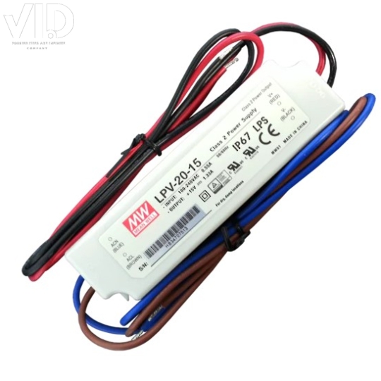 Bộ nguồn meanwell LPV-20-15