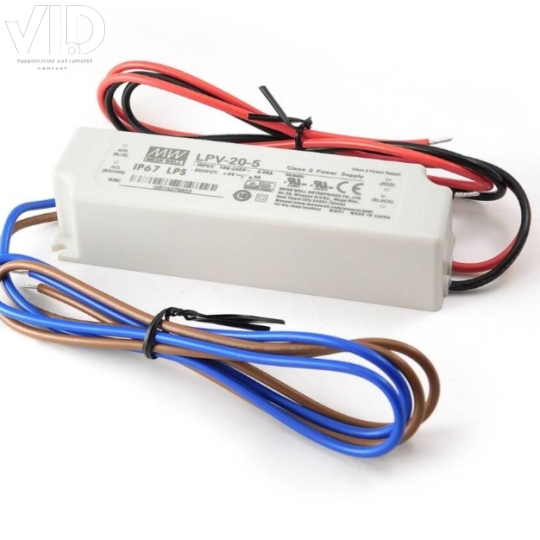 Bộ nguồn meanwell LPV-20-5