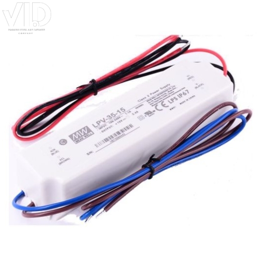 Bộ nguồn meanwell LPV-35-15