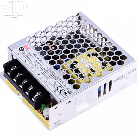 Bộ Nguồn Meanwell LRS-35-36 - Độ Bền Cao, Phù Hợp Mọi Ứng Dụng