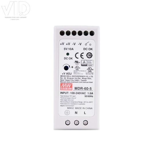 Bộ nguồn meanwell MDR-60-5