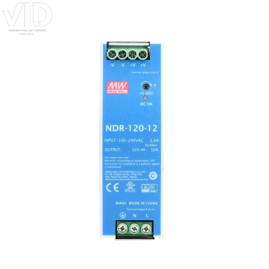 Bộ nguồn meanwell NDR-120-12