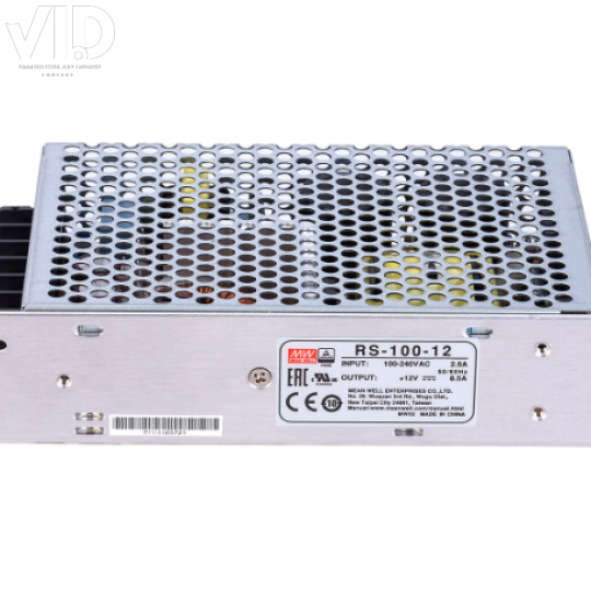 Bộ nguồn meanwell RS-100-12