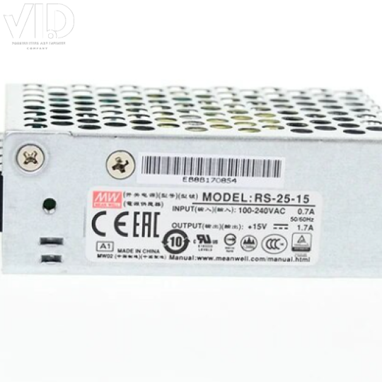 Bộ nguồn meanwell RS-25-15