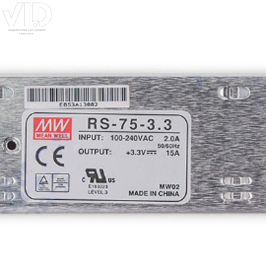 Bộ nguồn meanwell RS-75-3.3