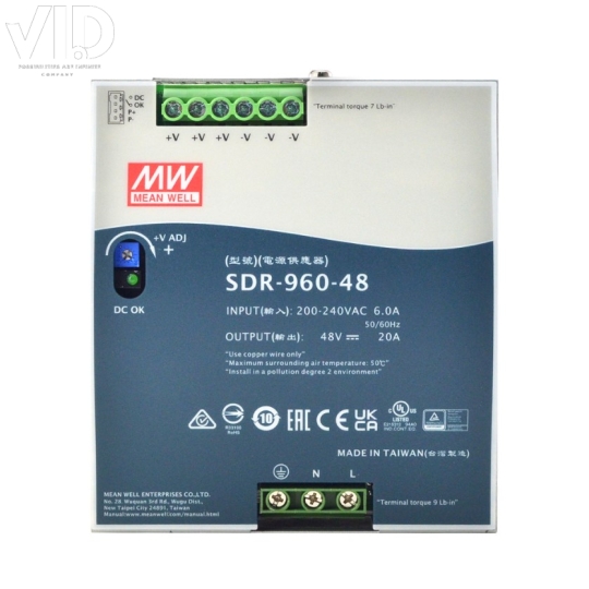 Bộ nguồn meanwell SDR-960-48