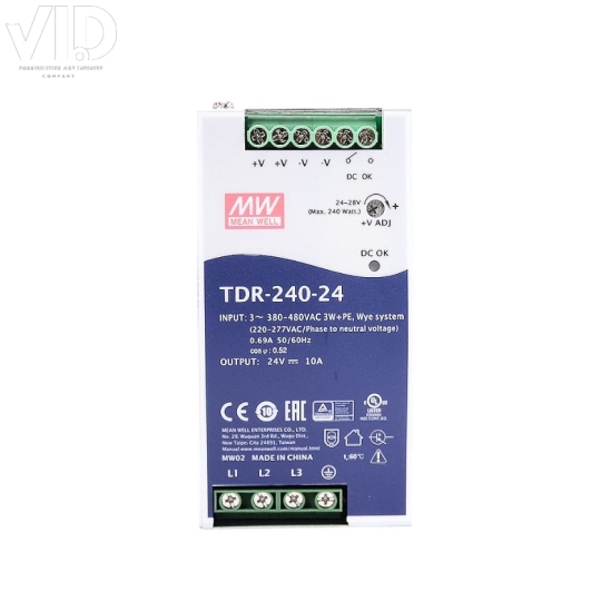 Bộ nguồn meanwell TDR-240-24