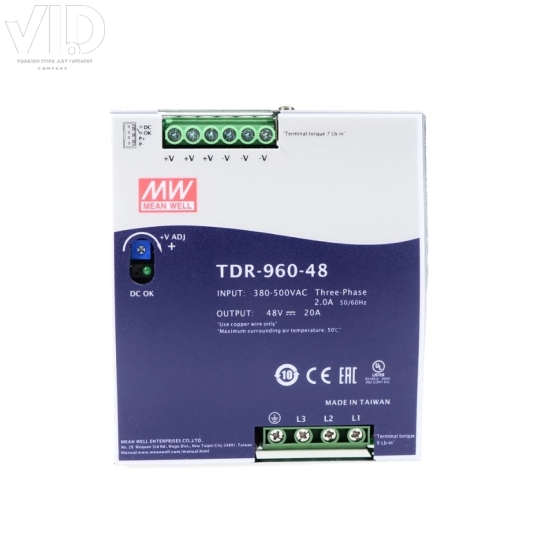 Bộ nguồn meanwell TDR-960-48