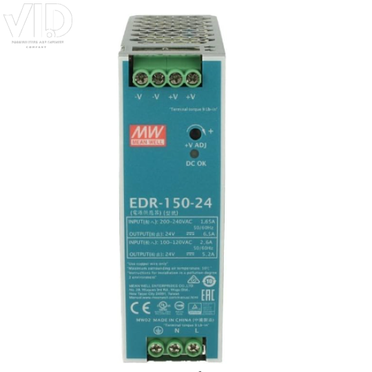 Bộ nguồn meanwell EDR-150-24