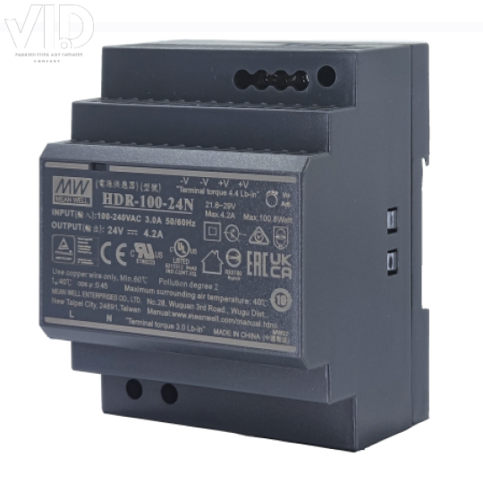Bộ nguồn meanwell HDR-100-24N