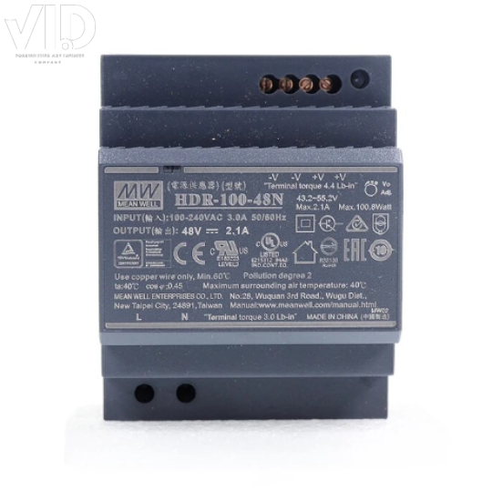 Bộ nguồn meanwell HDR-100-48N