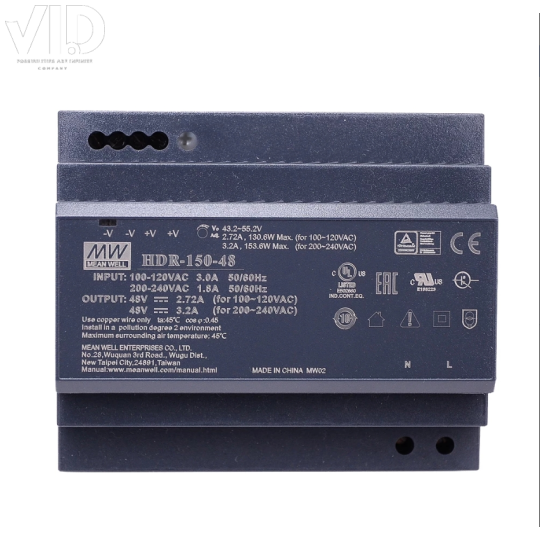 Bộ nguồn meanwell HDR-150-48