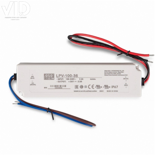 Bộ nguồn meanwell LPV-100-36