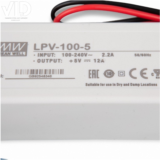 Bộ nguồn meanwell LPV-100-5