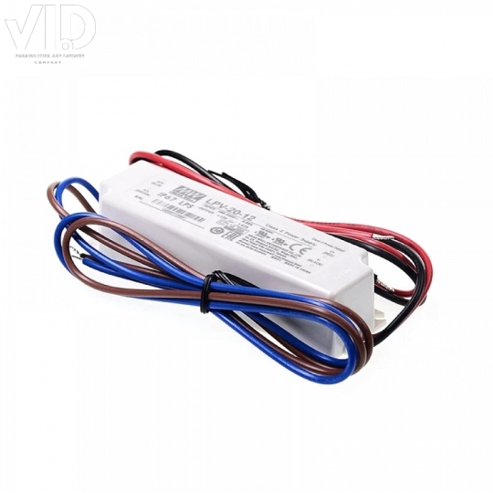 Bộ nguồn Meanwell LPV-20-12