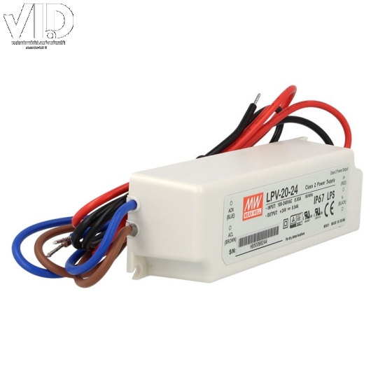 Bộ nguồn meanwell LPV-20-24