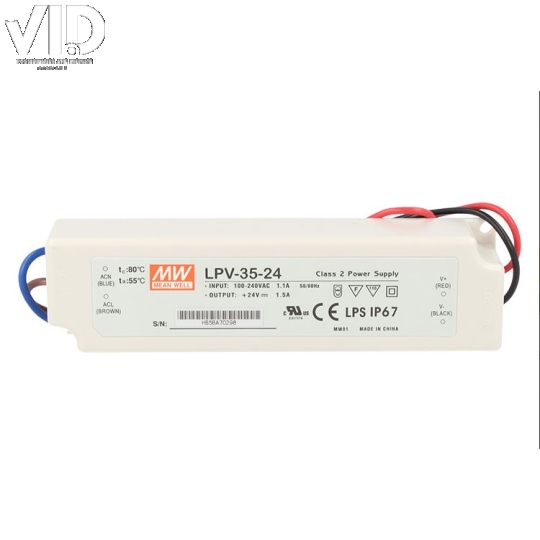 Bộ nguồn meanwell LPV-35-24