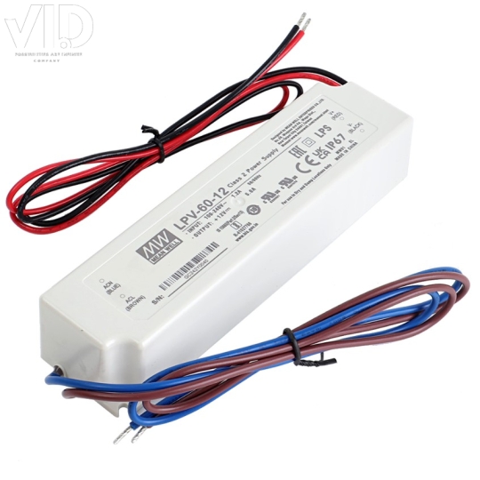 Bộ nguồn meanwell LPV-60-12