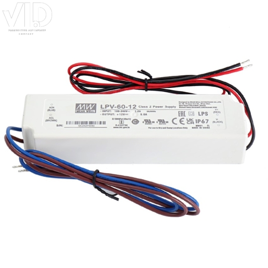 Bộ nguồn meanwell LPV-60-12