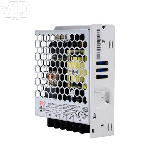 Bộ nguồn meanwell LRS-35-15 - Công Suất 36W, Điện Áp 15V, Giá Rẻ