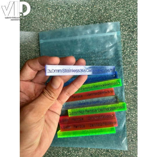 Mẫu Thử Máy Dò Kim Loại