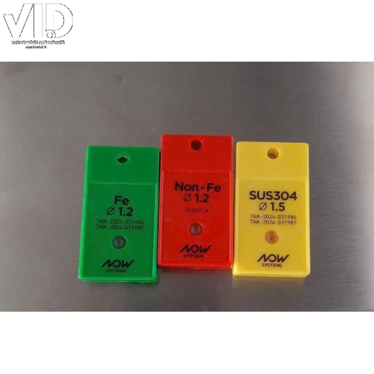 Mẫu Thử Máy Dò Kim Loại Nowsystems - Test Card Nowsystems