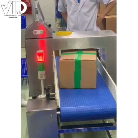 Máy Dò Kim Loại Cho Thùng Điều 22,68 kg – Chuẩn Xuất Khẩu, Độ Nhạy Cao