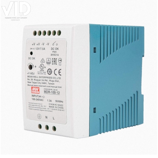 Bộ nguồn meanwell MDR-100-12