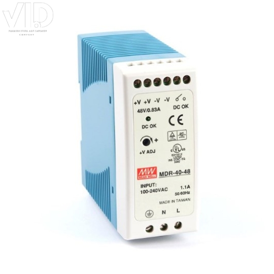 Bộ nguồn meanwell MDR-40-48