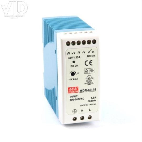 Bộ nguồn meanwell MDR-60-48