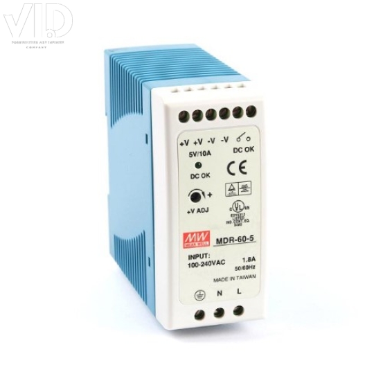 Bộ nguồn meanwell MDR-60-5