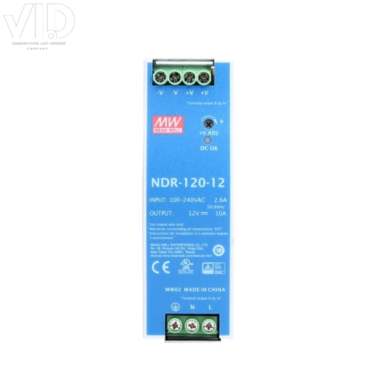 Bộ nguồn meanwell NDR-120-12
