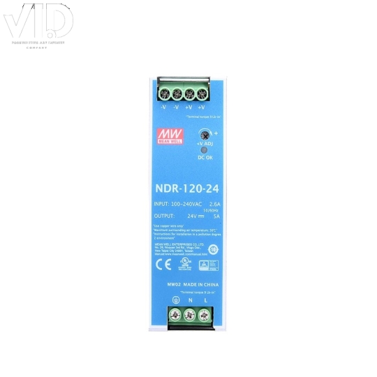 Nguồn Meanwell 24V-5A