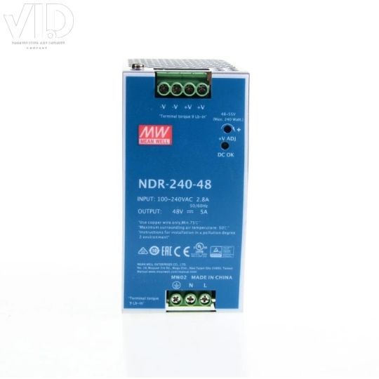 Bộ nguồn meanwell NDR-240-48