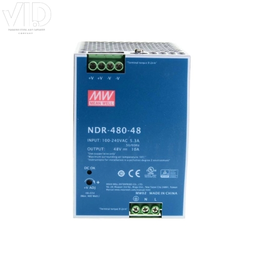 Nguồn meanwell 48V 10A - Liên hệ báo giá