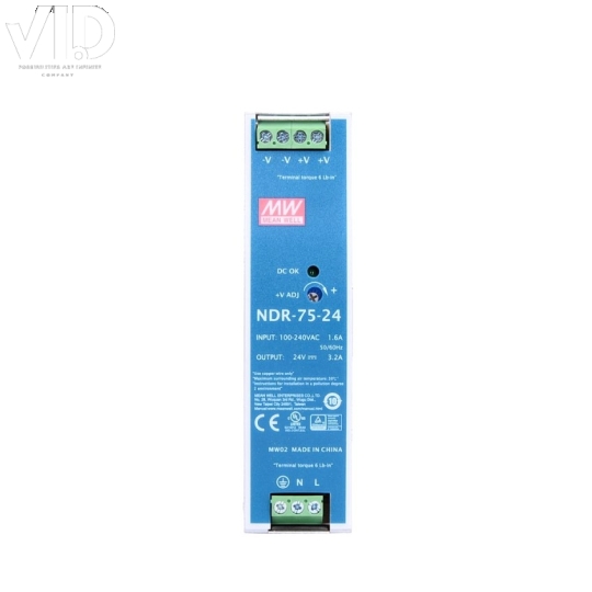 Bộ nguồn meanwell NDR-75-24