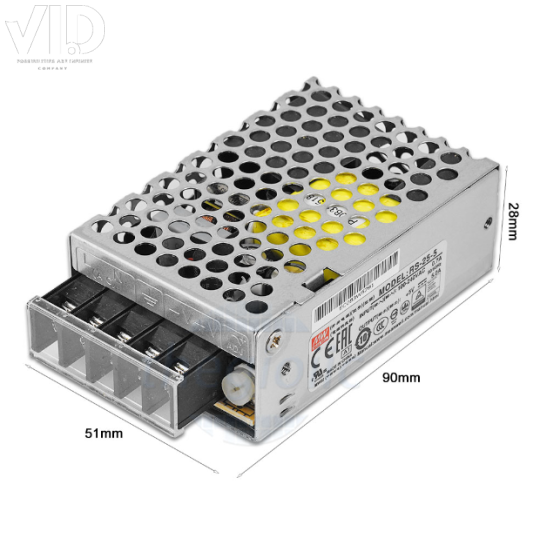 Bộ nguồn meanwell RS-25-5