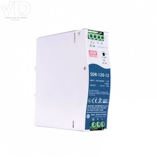 Bộ nguồn meanwell SDR-120-12