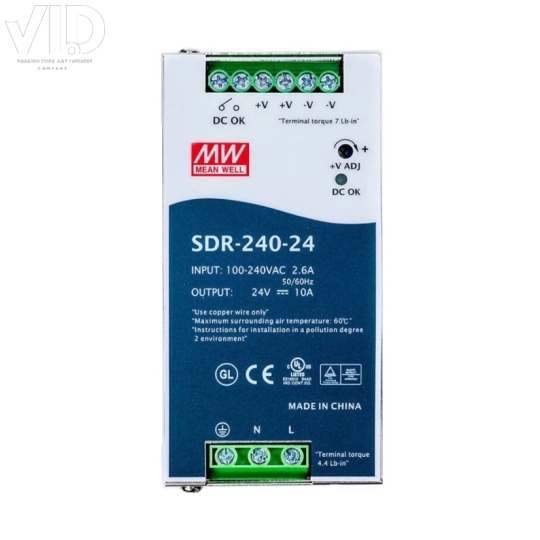 Bộ nguồn meanwell SDR-240-24