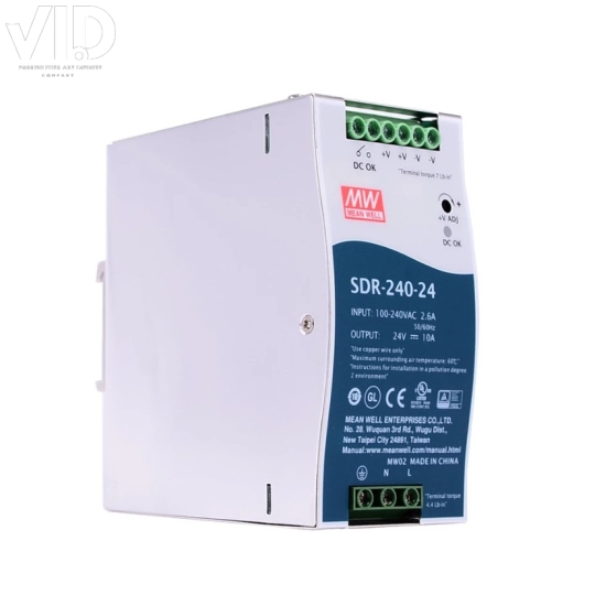 Bộ nguồn meanwell SDR-240-24
