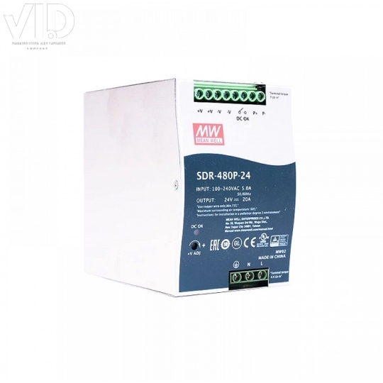 Bộ nguồn meanwell SDR-480P-24