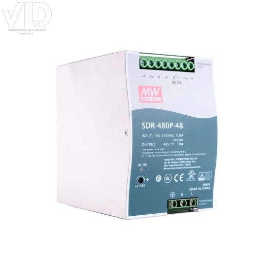 Bộ nguồn meanwell SDR-480P-48